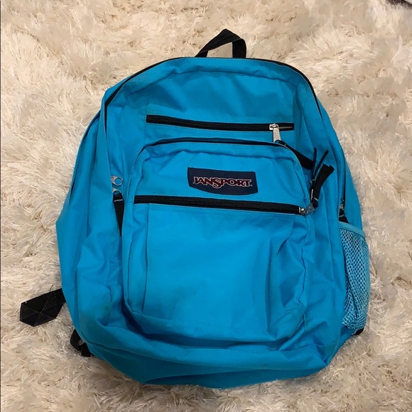 Blue Jansport backpack - Picture 1 of 7